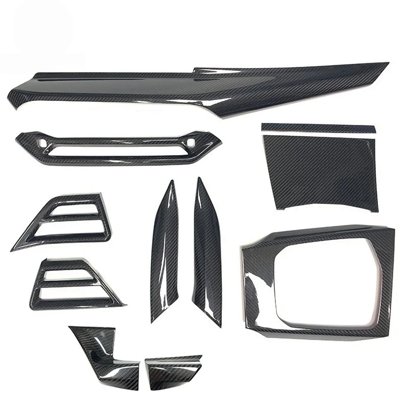 Factory Made Dry Real Carbon Fiber Car Center Console Interior Panel for 2024 3 Series G20 G21 4 Series G22 M3 G80 M4 G82