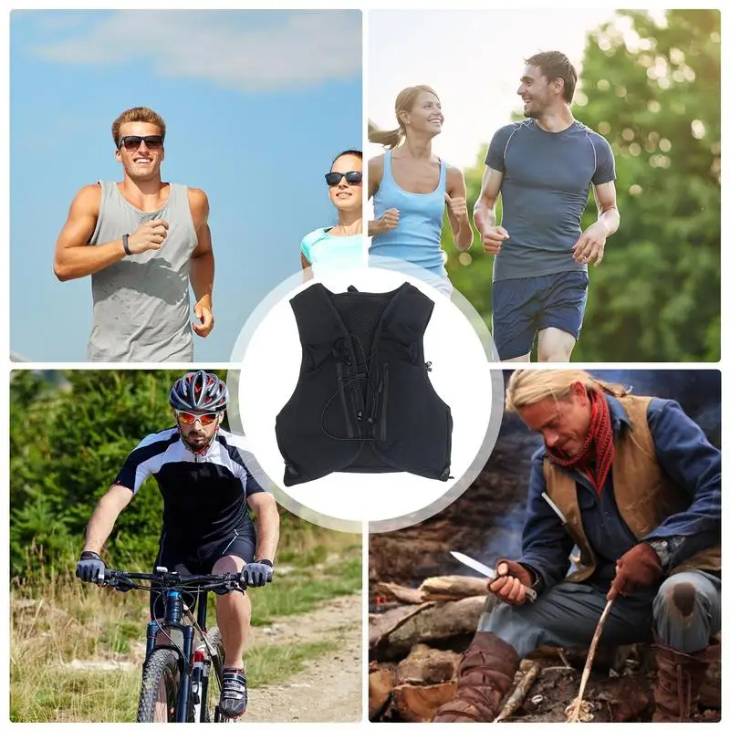 

Trail Running Backpack Ultra Lightweight Hydration Vest Bag for Outdoor Trekking Hiking Cycling Marathon ﻿
