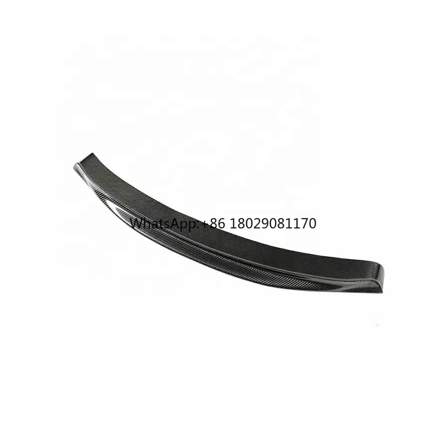 Lábio Central Frontal De Fibra De Carbono, Lábio Inferior, Estilo RKP, BMW Série 6 F06 F12 F13 M6 2013-2018