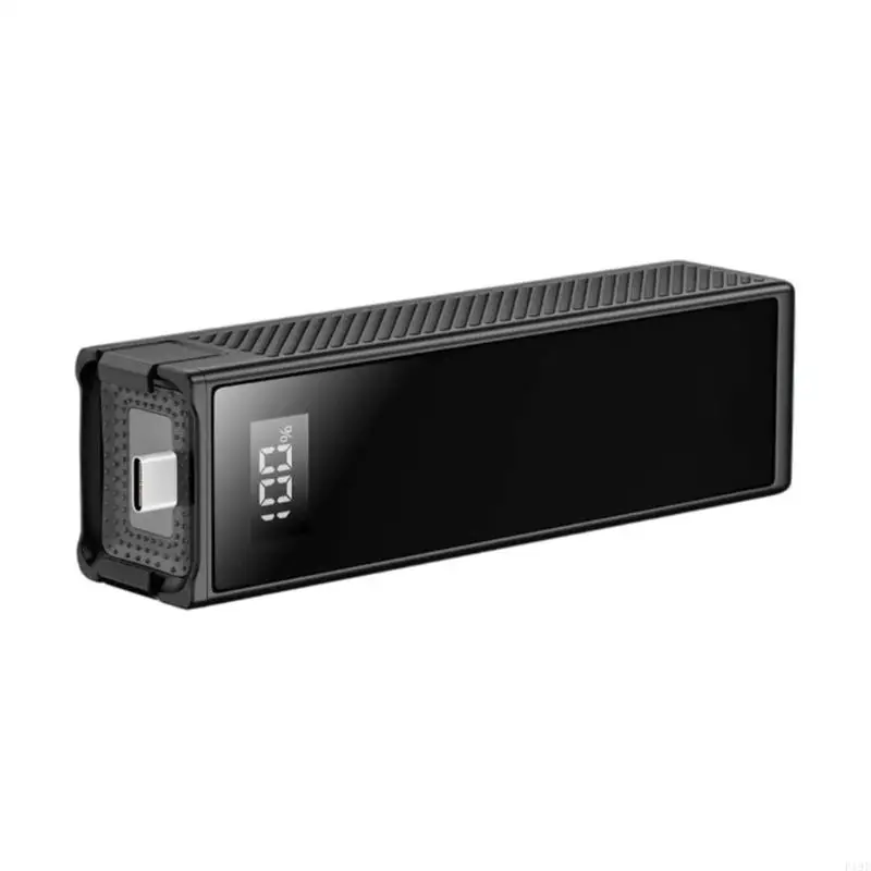 Battery Handle for Pocket 3 Pocket 4, 5000mAh Rechargeable Grip with Digital Display, Charging Port, Threaded Base Mount, F19E
