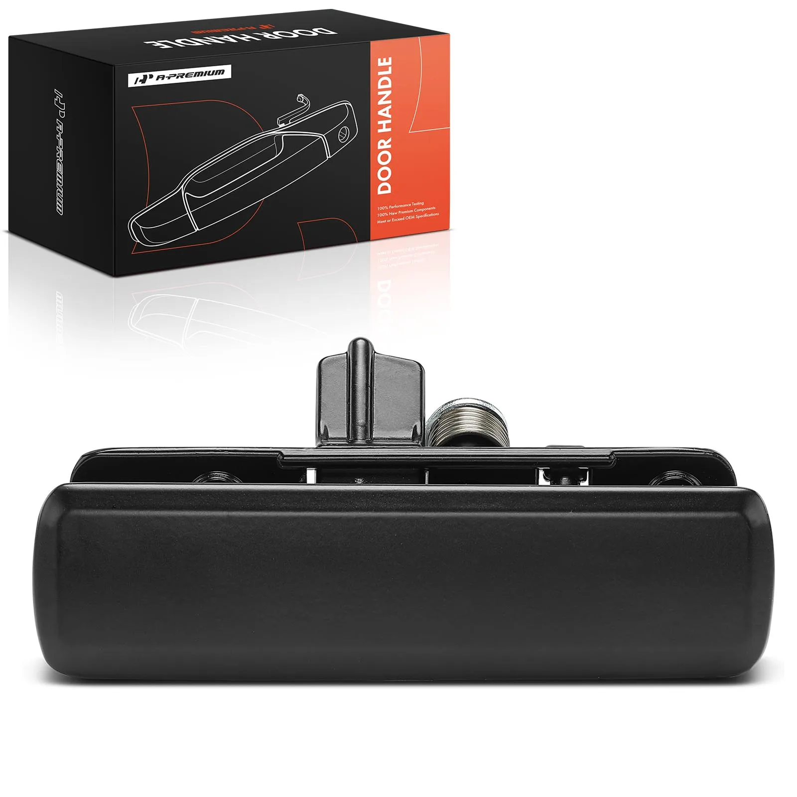 A-Premium Front Driver Side Black Exterior Door Handle for GMC Safari 1992-2005 Chevrolet Astro 1992-2005