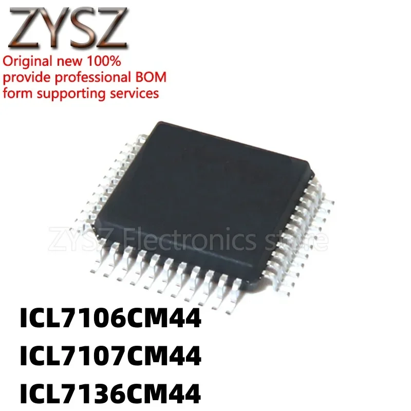 5PCS ICL7106 7107 7136 CM44 CM44Z chip QFP44 chip microcomputer a chip singolo