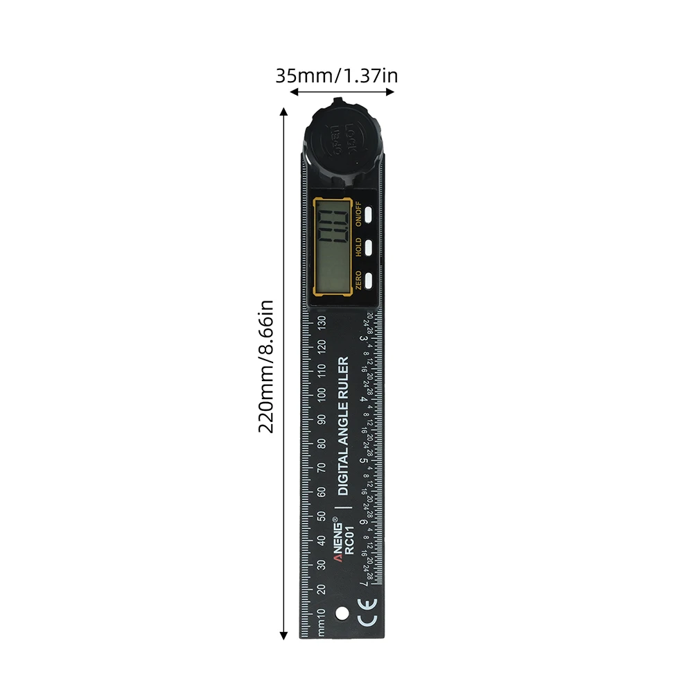 ANENG Hochpräzisions-360 ° Digitaler LCD-Winkelmesser, Winkelfinder, Holzbearbeitungswerkzeuge für Rauminspektion und -messung – Detail 33