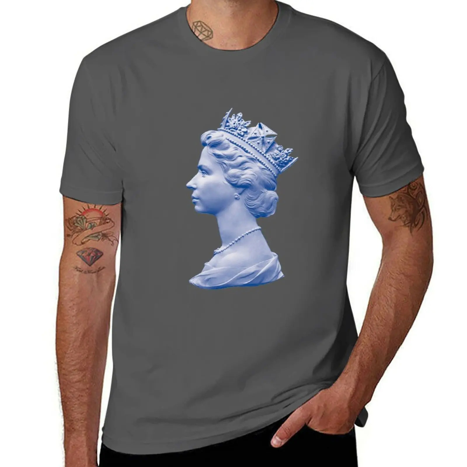 

Queen Elizabeth II T-Shirt graphic t shirts luxury t-shirt tops workout shirts for men