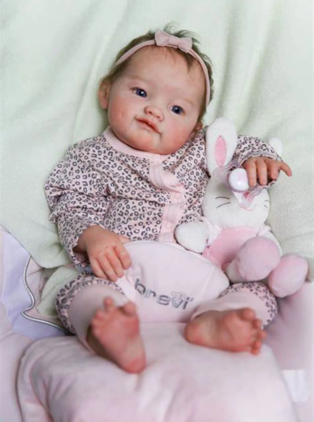 

21inch Reborn Kit Naomi Limited Edition Sleeping Baby Reborn Doll Kit Unfinished Doll Parts with Body Kit Muñeca Bebe Reborn