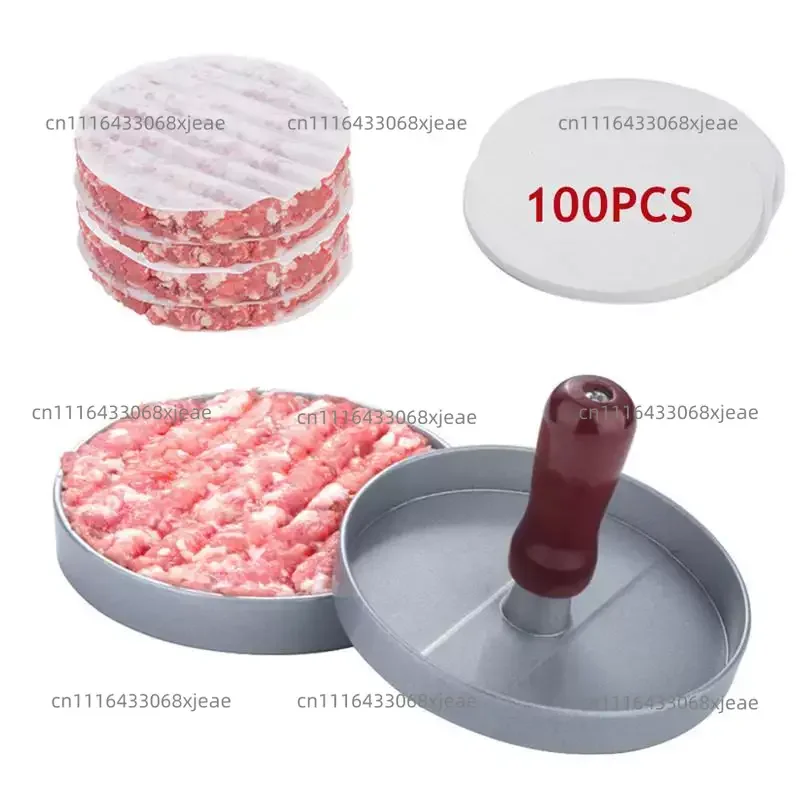 Household Kitchen Hamburger Meat Press Manual Non-stick Hamburger Meat Cake Press Mold Breakfast Cake Press