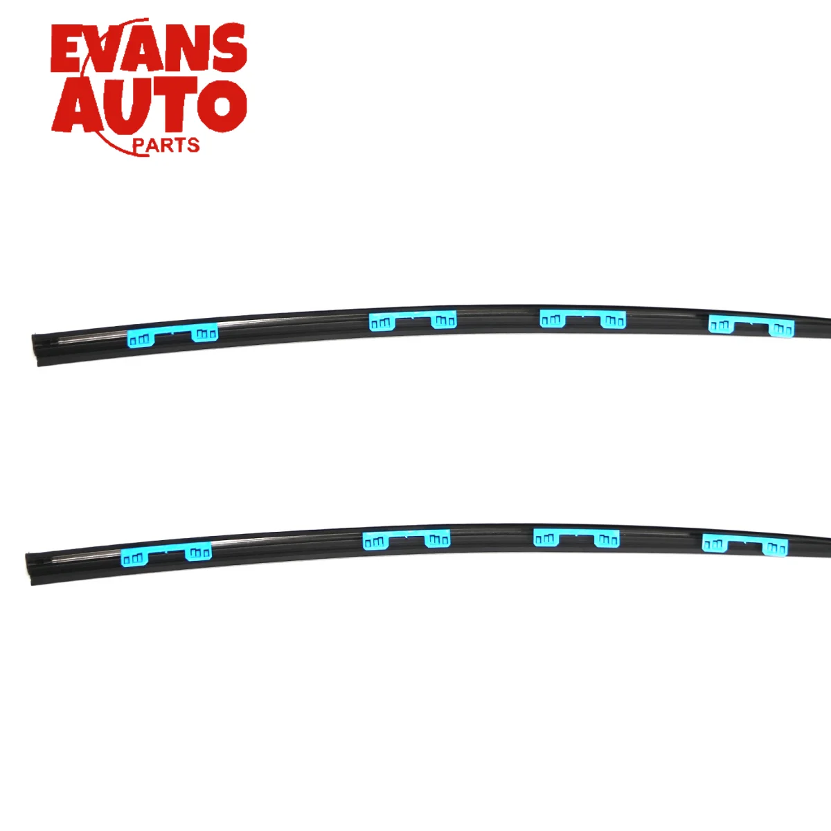 2PCS For Honda Odyssey 2015-2018 Roof Trim Molding Seal Strip Rubber Compatible with 73153-T6D-H01 73163-T6D-H01 Car Accessory