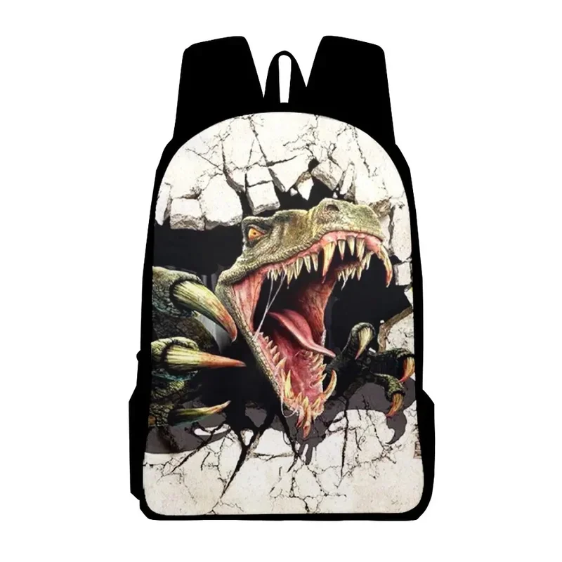 

Kids Boys Girls Schoolbag Backpack Cute Dinosaur 3D Print Student School Bags Animal Teenagers Boys Girls Book Bag