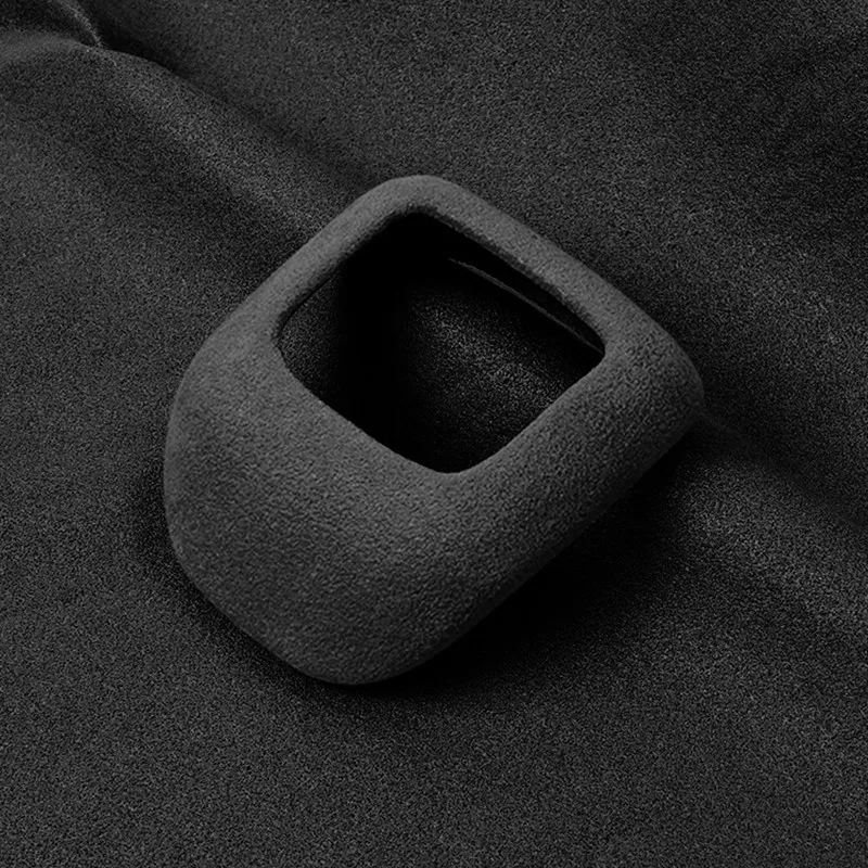 Suede Leather Car Gear Shift Knob Cover Car Gear Lever Handle Head For Nissan X-Trail Pathfinder Qashqai Car Inner Accessories view 5