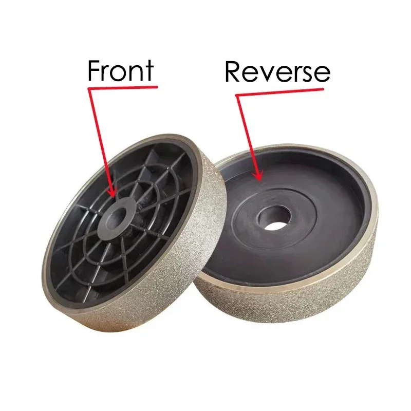 1PCS Diamond Grinding Wheels 200x38x25.4mm Jewelry Polishing Machine Parallel Grinding Wheel Diamond Lapidary Polishing Wheels