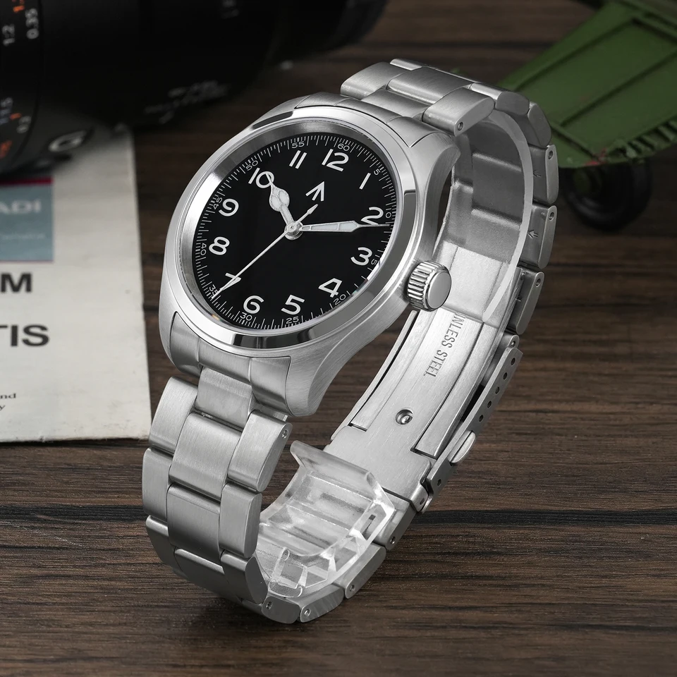 Militado ML08 V2 Vintage Quartz Watch Military VH31 Movement