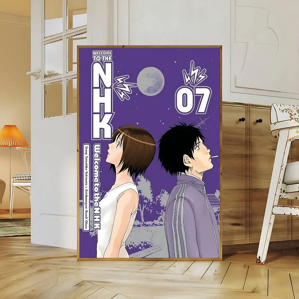 W-Willkommen im N-NHK DIY-Sticker-Set: Selbstklebende Poster, Kunstdrucke, Vintage-Dekorationsgemälde – Detail 11