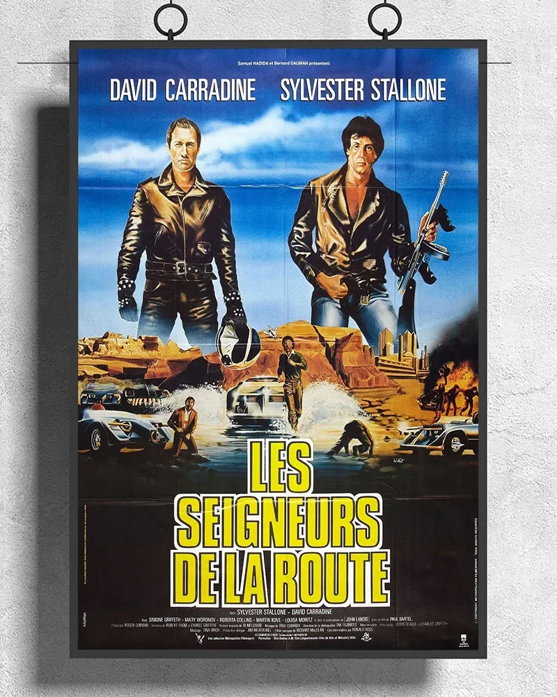 L402 Death Race 2000 Movie (1975) Fantasy Silk Fabric Poster Art Decor Indoor Painting Gift