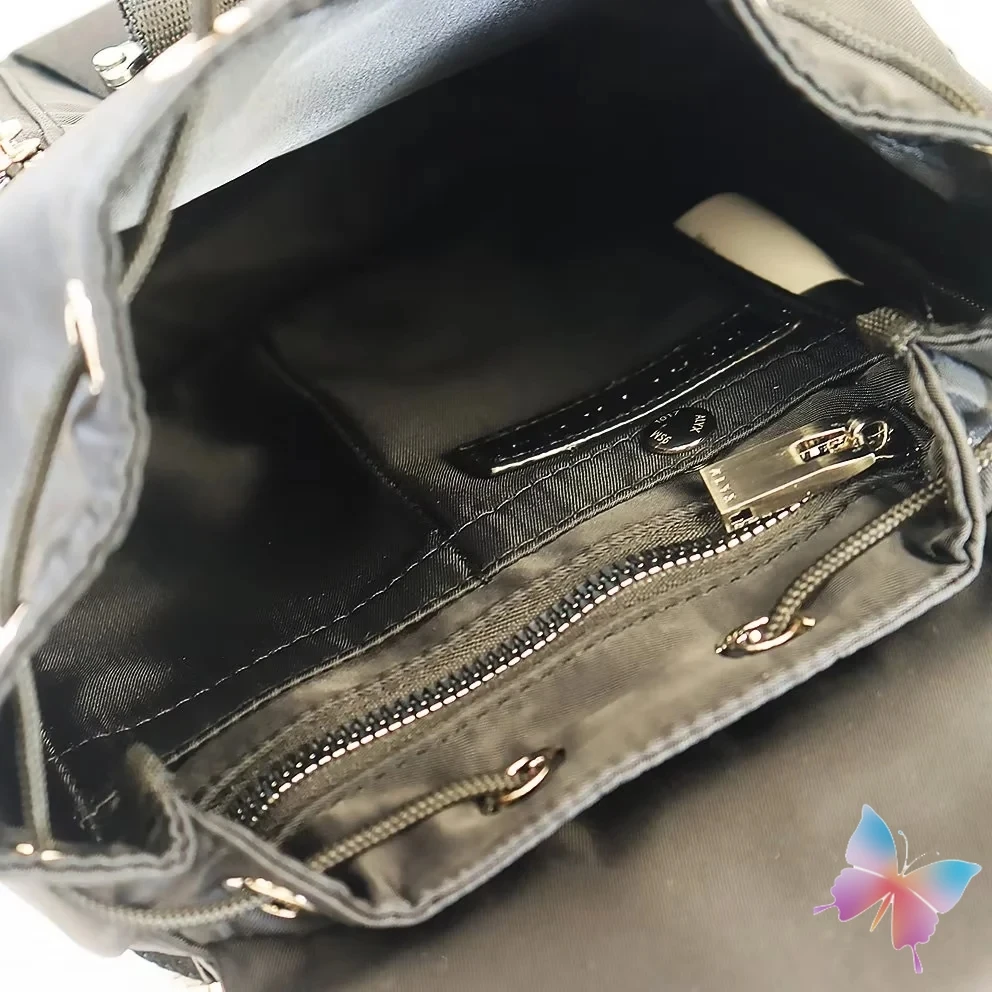 للجنسين 1017 أليكس 9SM أكياس سبائك معدنية التكتيكية مشبك العين حزمة حبل افتتاح النايلون الأسود قابل للتعديل حزام الكتف على ظهره