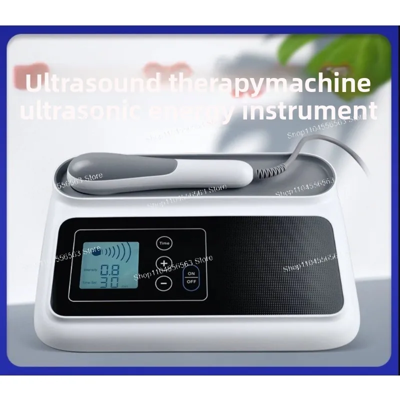Ultrasonic Therapy Beauty Instrument - Full Body Massage Machine with Energy Input Probe
