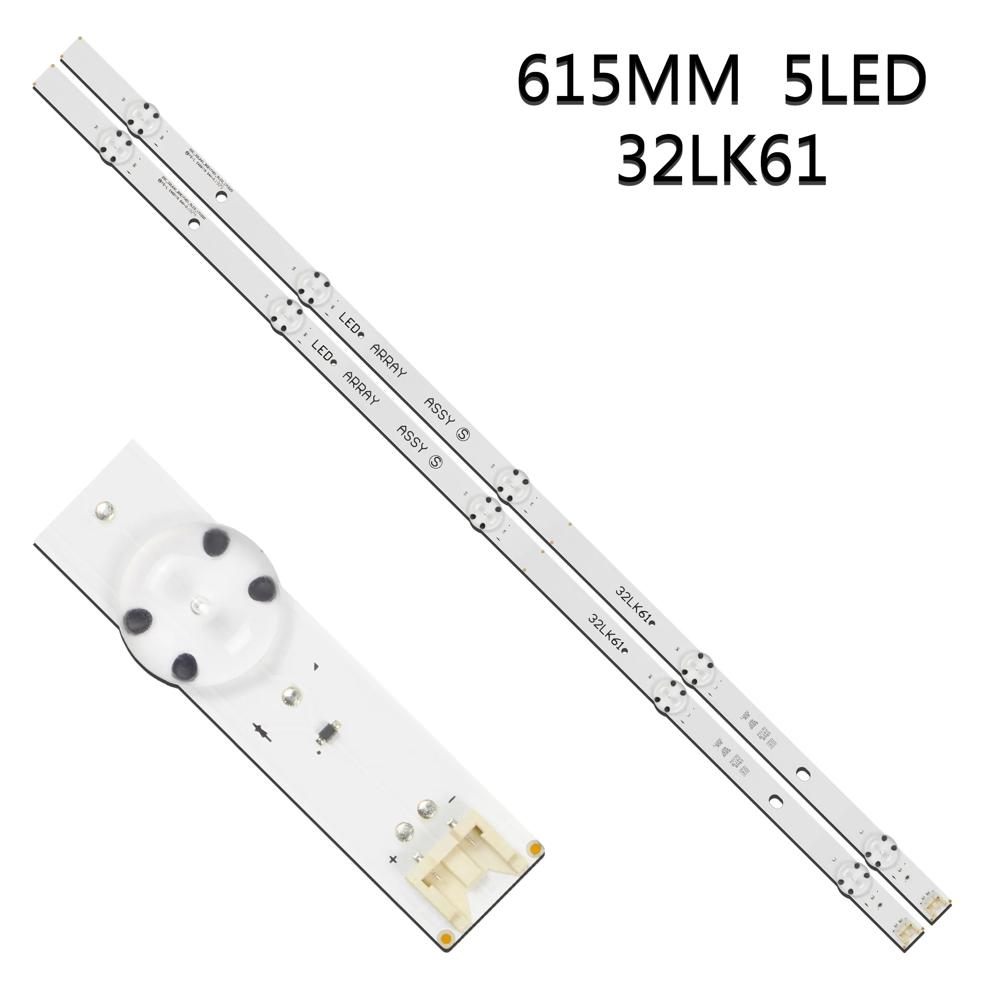 

Лента светодиодной подсветки для 32LJ61 32LK6100PLB 32LK6200PLA 17Y 32INCH_A-Type EAV 64012401 ЭВА 63632401 ЭВА 63673021 HC320DUN-ABUL1-A14X