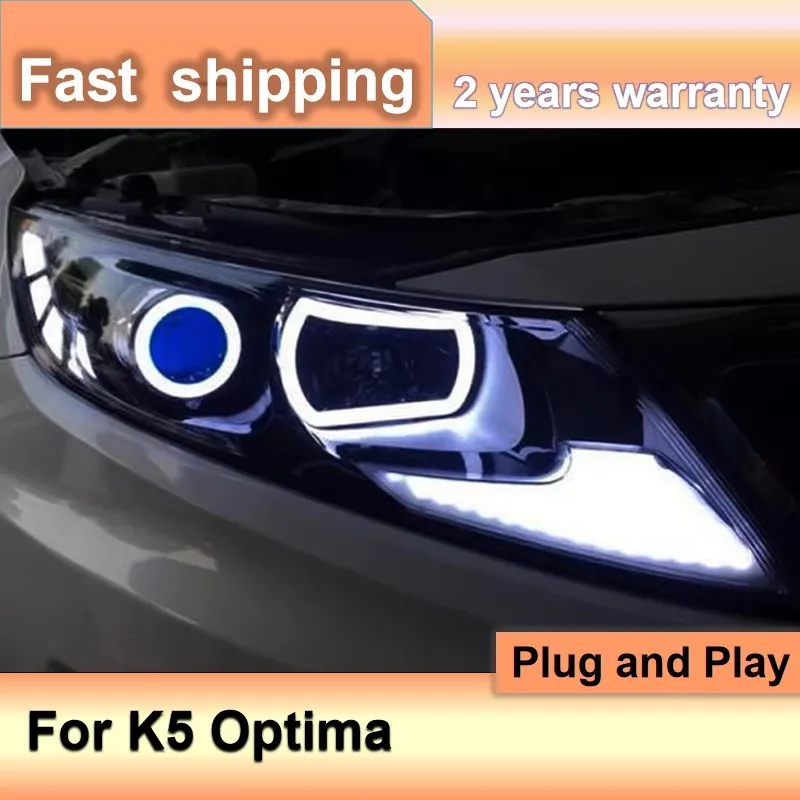 

Автомобильные аксессуары для фар Kia Optima 2011-2014 Kia K5 фары DRL сигнал поворота фары дальнего света
