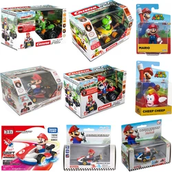 Super Mario Original Figure Kart Yoshi Kids Carr Era Toys Boys Gift RC Mario Kart Drift Tomica Takara Tomy Bowser Jr Boo Goomba