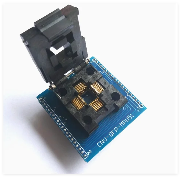 1PCS/LOT TQFP44  TO DIP40   51  MCU LQFP44-0.8  NEW