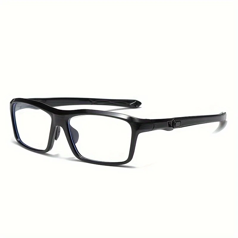 

Men's Y-square TR90 frame glasses with transparent lenses - fashionable full-frame glasses