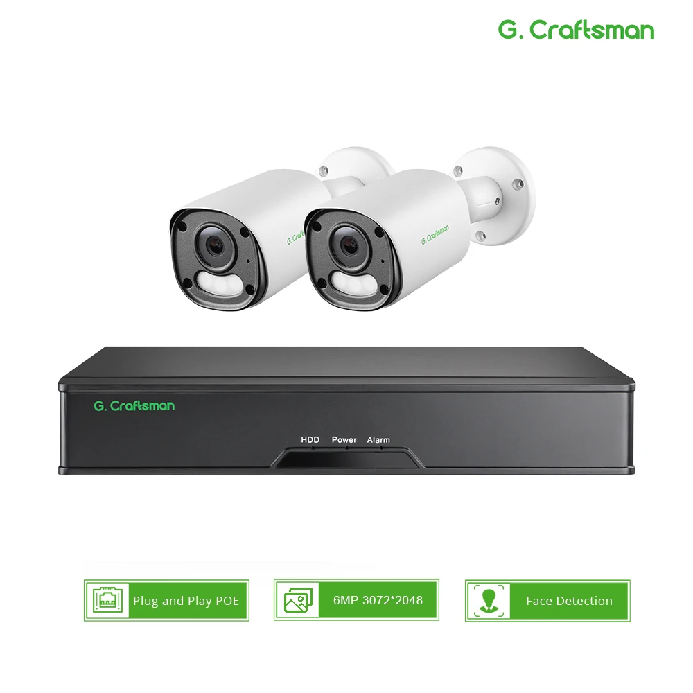 XMeye YU, SONY 6MP, комплект системы IP-камера, POE, Onvif, CCTV Video, Security, P2P,G.Craftsman