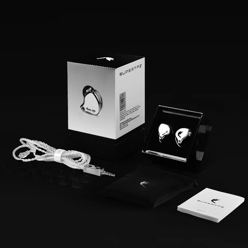 TFZ/SUPERTFZ FORCE KING อินเอียร์หูฟังจอภาพ Professional หูฟัง DJ Hifi แบบมีสาย0.78ที่ถอดออกได้สาย