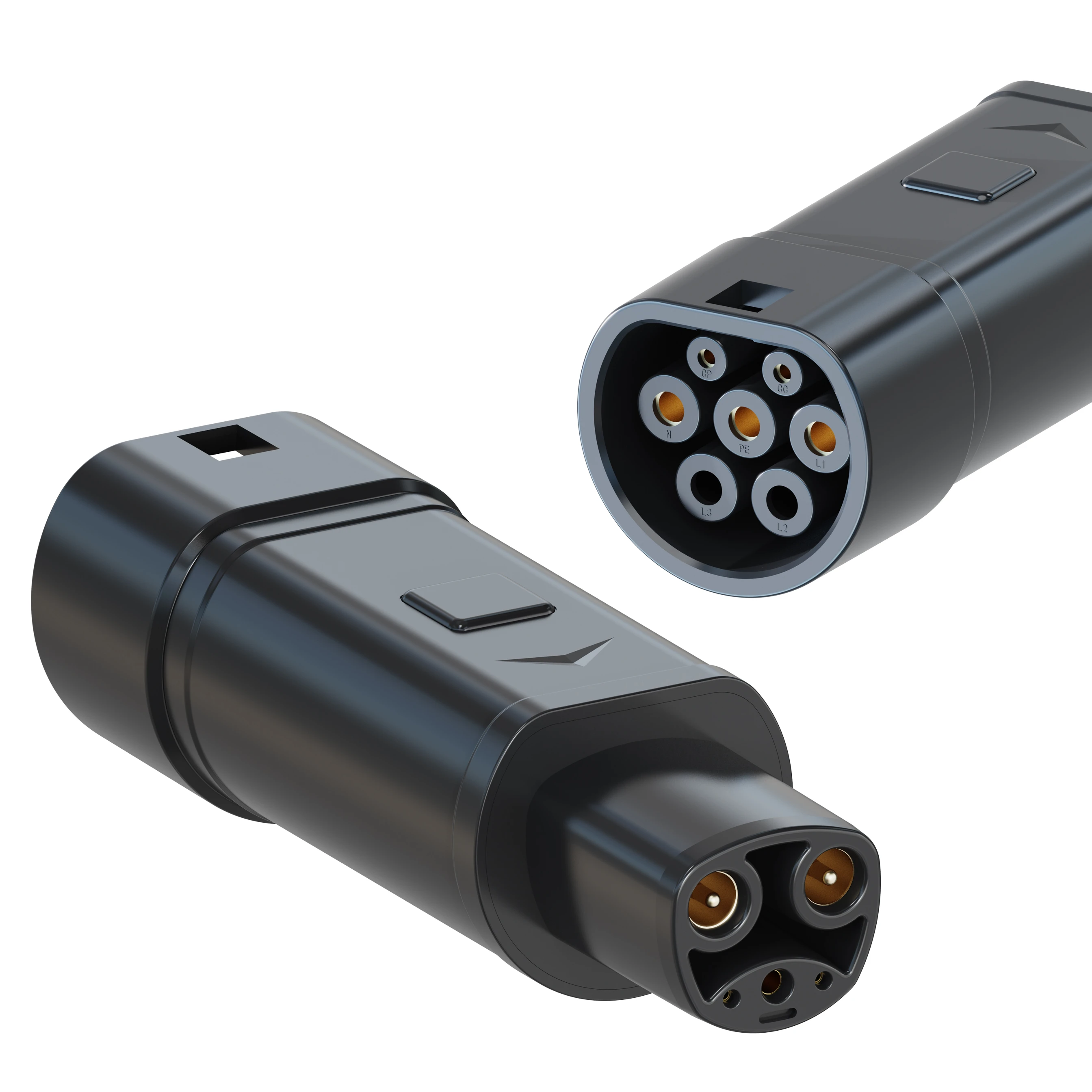 GBT To Tesla EV Charge Adapters Chargers Connector EV Adaptor GBT To Tesla Plug EV Adapter 32A 220V 7KW