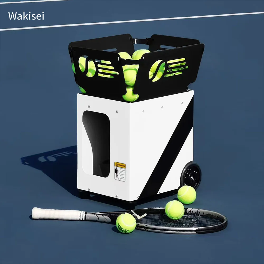 Intelligent Portable Tennis Ball Launch Training Machine APP Control Durable Eco-Friendly 150 Balls Capacity PT-Smart