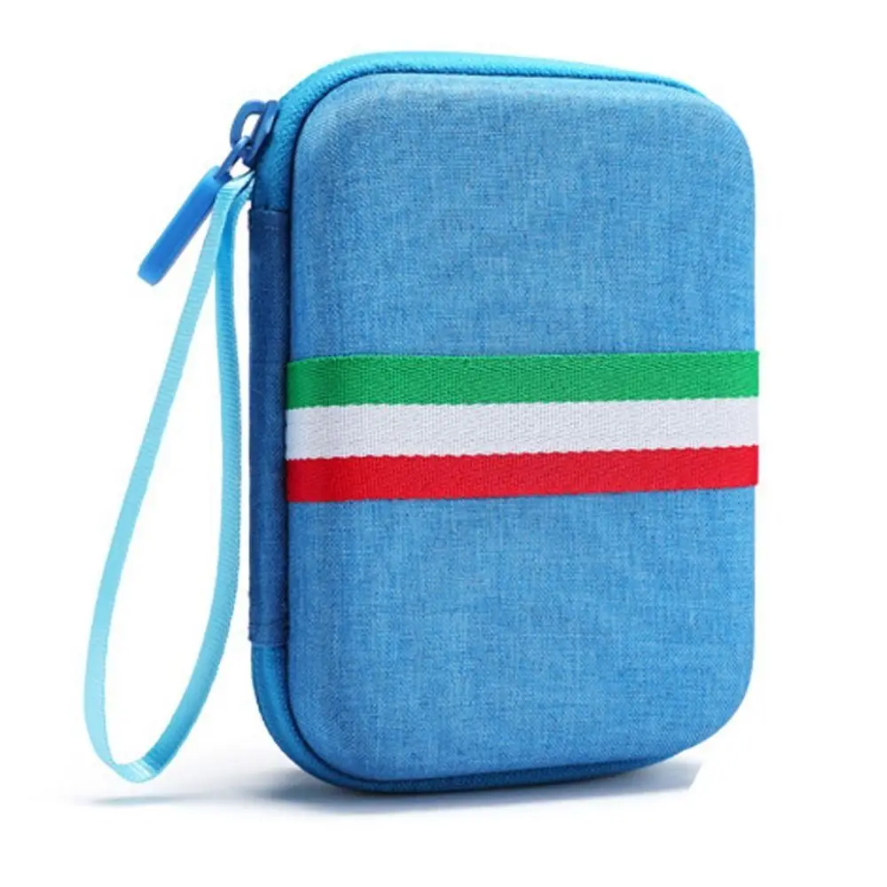 

2.5-inch Mobile Hard Drive Power Storage Bag Shockproof Dust-proof Data Cable Storage Bag EVA Waterproof Earphone Storage Bag