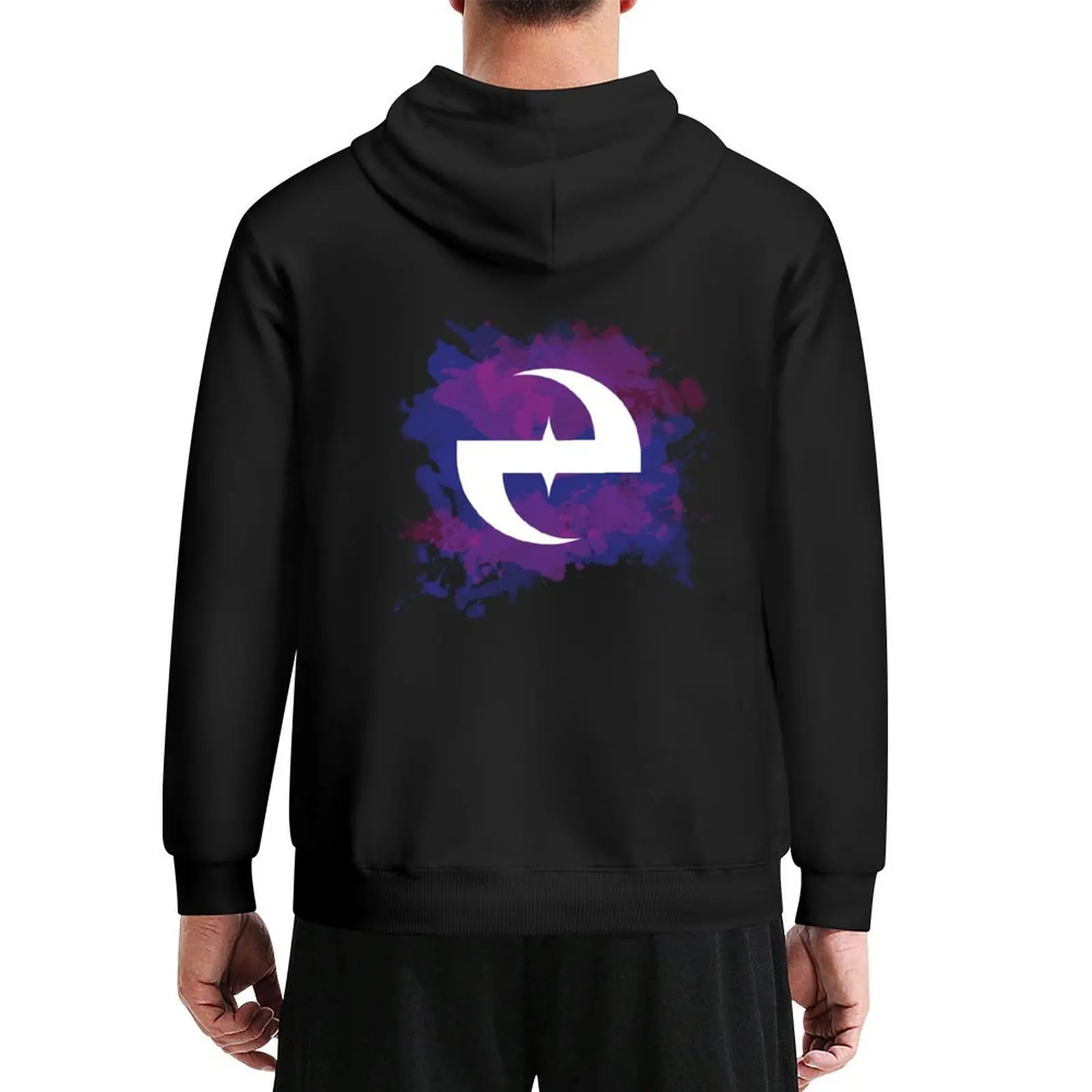 

Watercolor Evanescence Logo on Black Hoodie men's sweat-shirt set blouse korean clothes mens designer clothes autumn hoodie