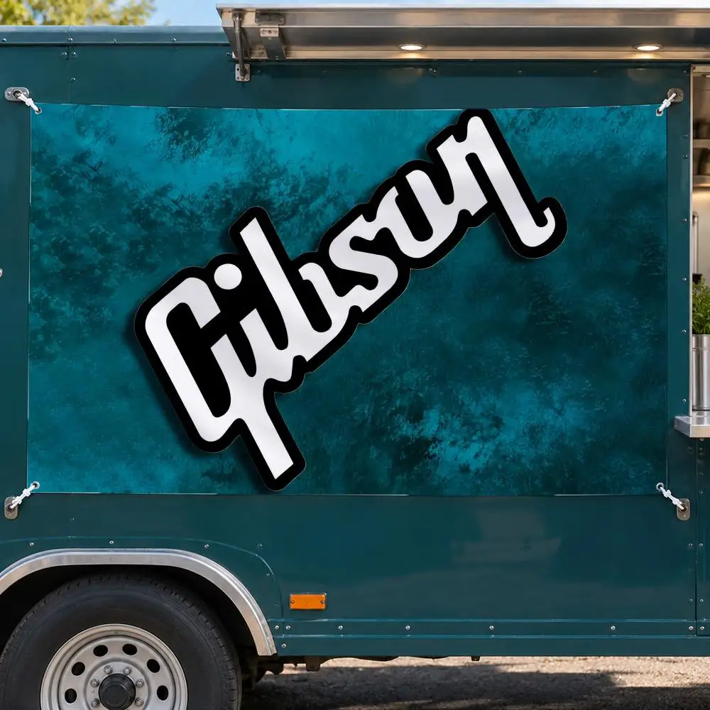 Fashion Brand G-Gibson Flags No Hem Banner Anti Fade Washable Home Wall Decor Multi Sizes