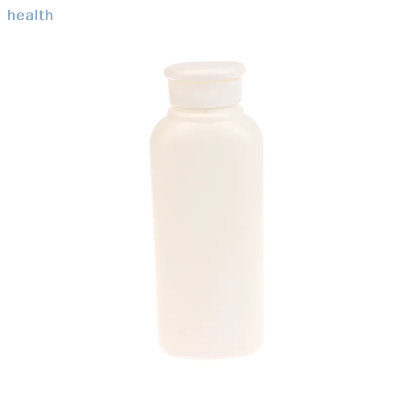 Bottiglia di talco da 150 g Dispenser di polvere cosmetica riutilizzabile Contenitore di polvere di plastica PE Bottiglie di vasi vuote