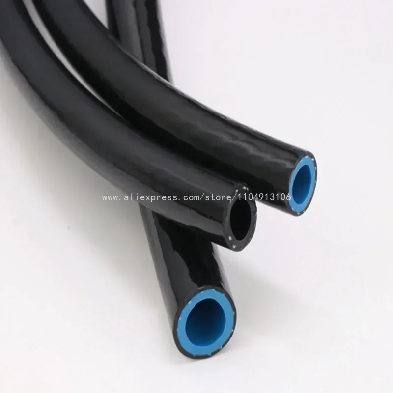 Double-layer Resin Fuel Hose Flexible Car Diesel Oil Pipe High Temperature Resistant Fuel Transfer Tube ID 6mm 8mm 10mm 12mm