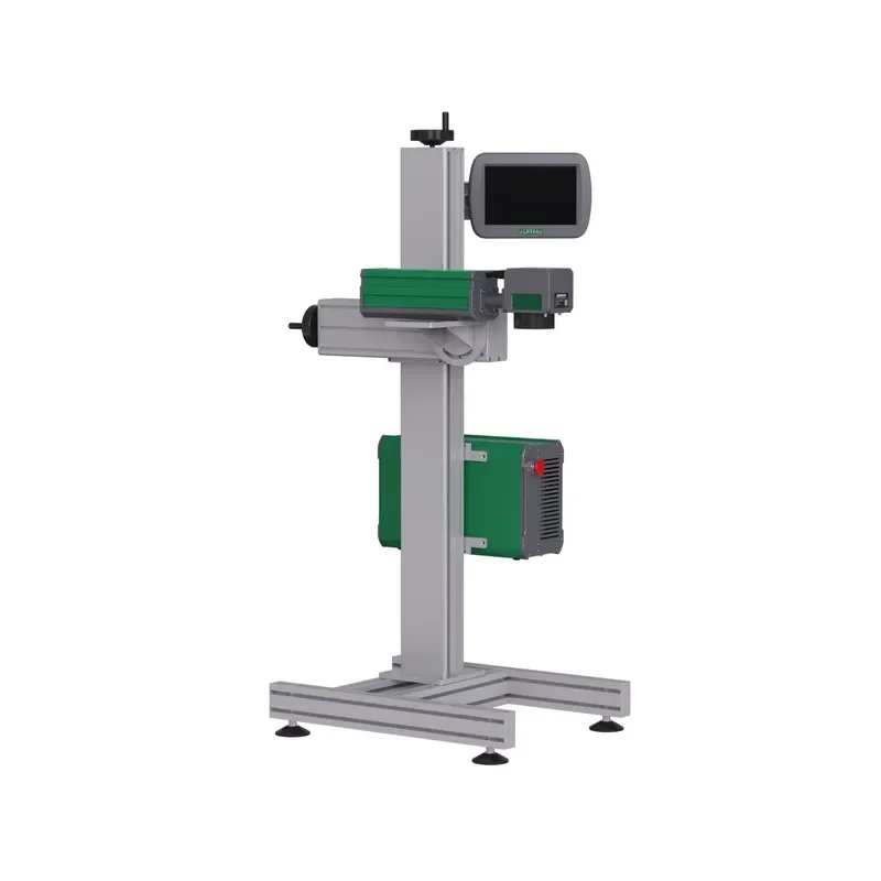 Fiber Laser Marking Machine 30W 50W 100W for Yaomatec for marking date serial number simple logo QR code on PVC aluminum