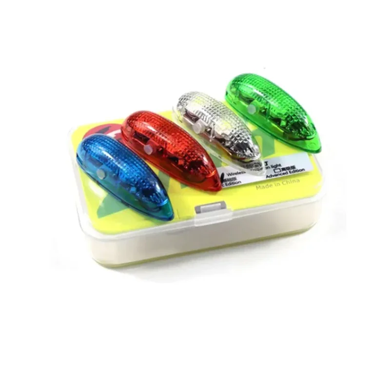 ZMR Drahtloses Navigationslicht, 4 Modi, LED-Leuchten, 1S, wiederaufladbar, für RC-Flugzeug, Hobby, Flugzeug, Drohne, Auto, Boot, Spielzeugteil