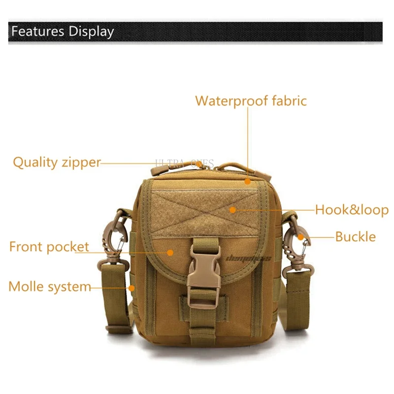 Outdoor Tactical Multi-functional Bag Hunting Crossbody Messenger Bags Hiking Camping Shoulder Pack