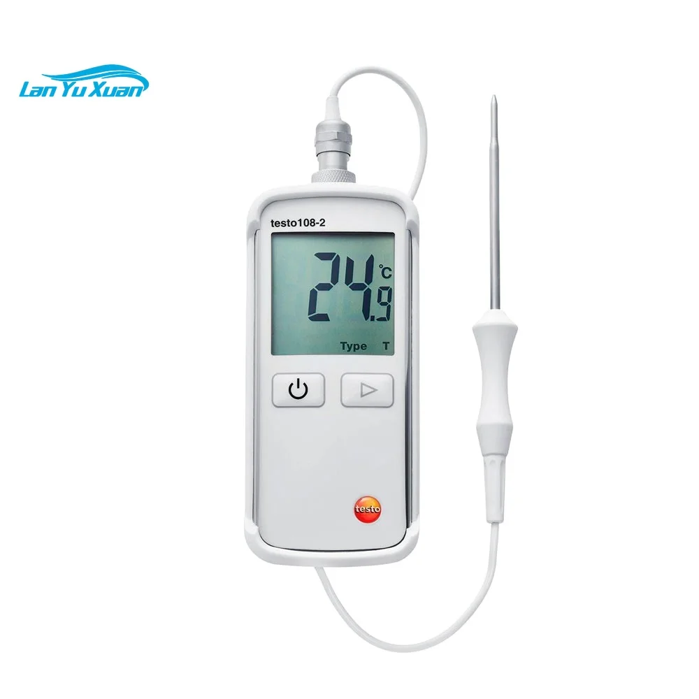 Testo108-2 Temperature Measuring Instrument with Lockable Probe Digital Food Thermometer Measuring Range -50 to +300