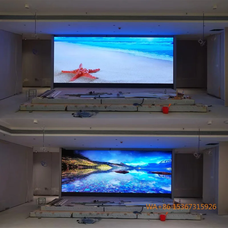 

P1.86 Indoor LED Screen Health Knowledge Display for Yoga Studio Rest Area