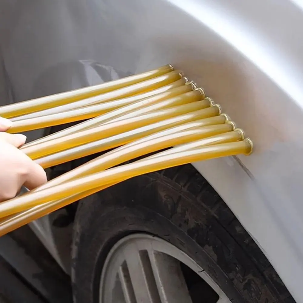 10Pcs EVA Resin Hot Melt Glue Stick Long Lasting Elimination of Broken Car Dent Repair Strips High Viscosity Adhesive Glue