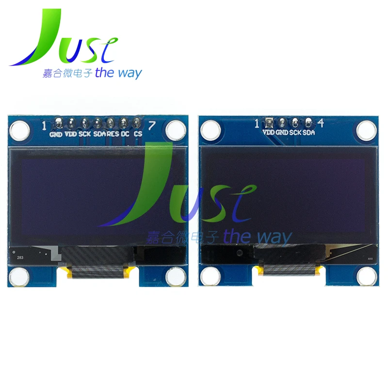 Imagem -05 - Módulo de Display Led Lcd Oled Spi Iic I2c Comunicar Branco Azul 128x64 Sh1106 Ssd1306 13 em Oled