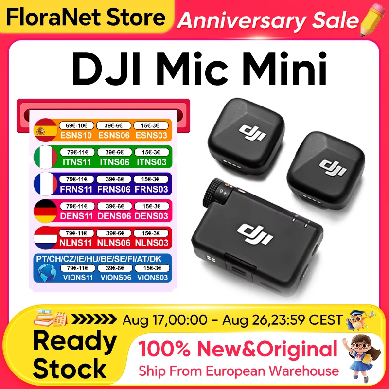 Dji Mic Mini 1Tx 1Rx Mic Mini 2Tx 1Rx Añadir Estuche De Carga, Cancelación Activa De Ruido De Dos Niveles, Funcionamiento En 48 Horas, Audio De Alta Calidad, Transmisión Estable - Imagen 10