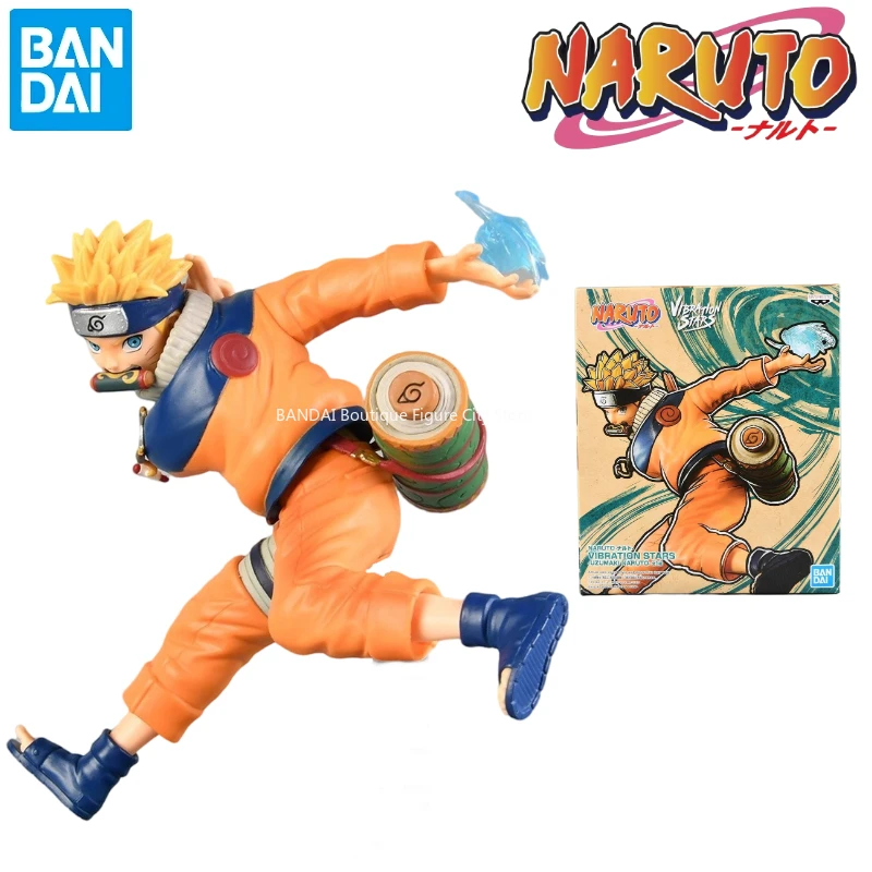 

In Stock BANDAI NARUTO BANPRESTO VIBRATION STARS Naruto Uzumaki Shonen Ver Action Anime Model Toy Figure Gift Collect