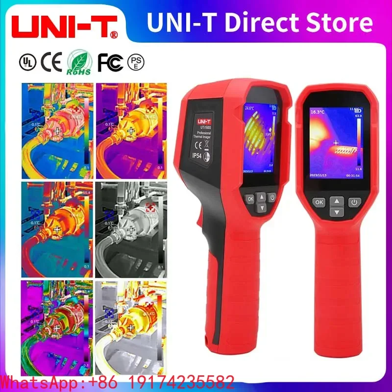 UNI-T UTi160S High Accuracy Thermal Imager Infrared Resolution 160x120  PC Software IR Thermographic Camera