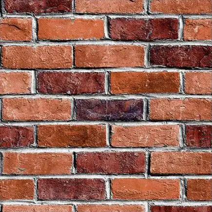 3D Retro Vintage Brick Pattern Wallpaper In Stock Red Brick Gray Brick Hotel Restaurant Escape Room Bar Wallpaper