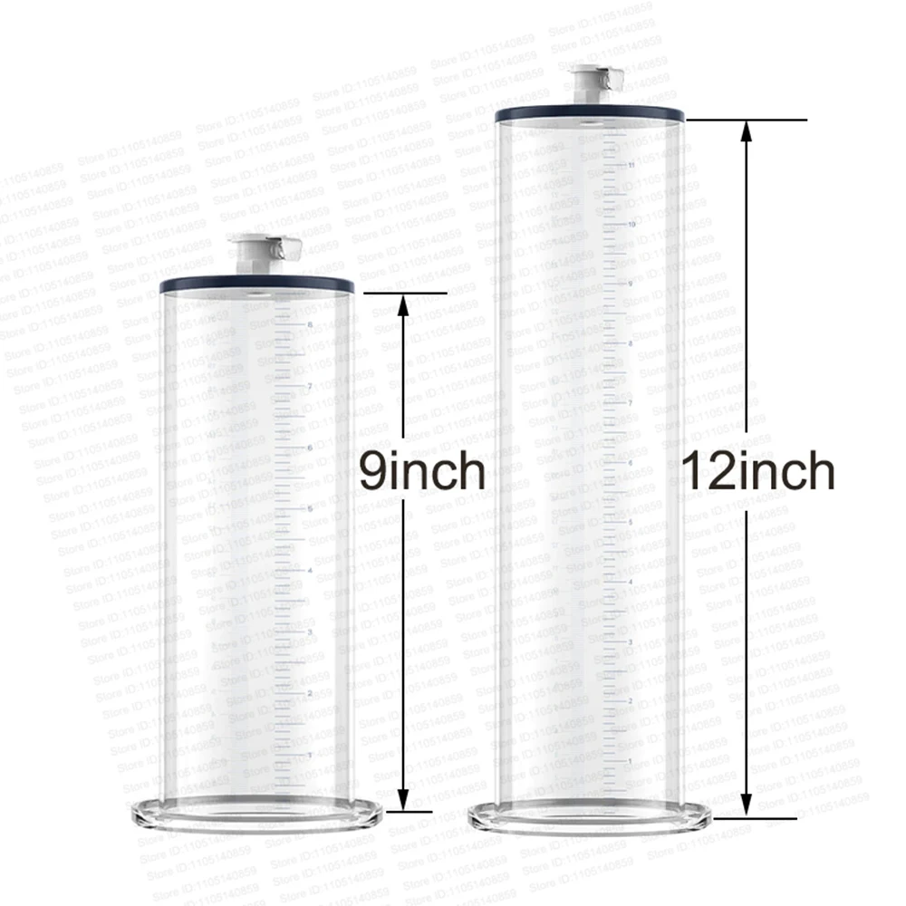 Acrylic Penile Pump Tube Silicone Sleeve For Penis Pump Smart Electric Pump Accessories Manual Pull Rod Hoses Vacuum Pump Penis - Image 2