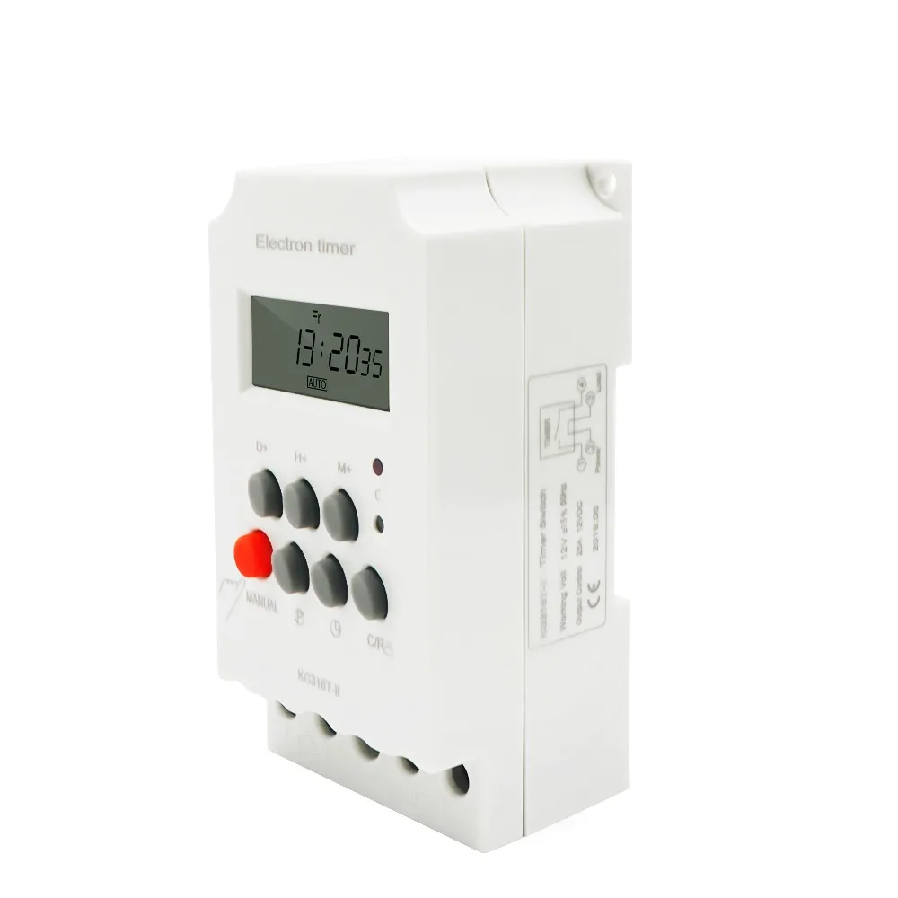 

Durable 12V Digital Timer 110V LED Electrical Device Timer Display Relay 220V Timer Switch Electrician