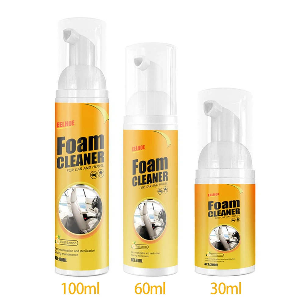 New Multi-Purpose Foam Cleaner Rust Remover Cleaning Car House Seat Car Interior Accessories Home Kitchen Cleaning Foam Spray