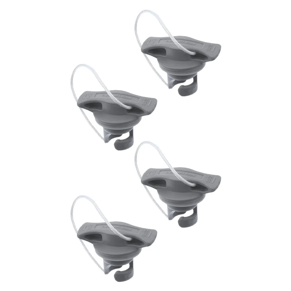 

4 Pcs Kayak Air Valve Cover Accessory Pump for Inflatables Plug Inflator Professional Valves Covers Pvc Supply Car Accessories