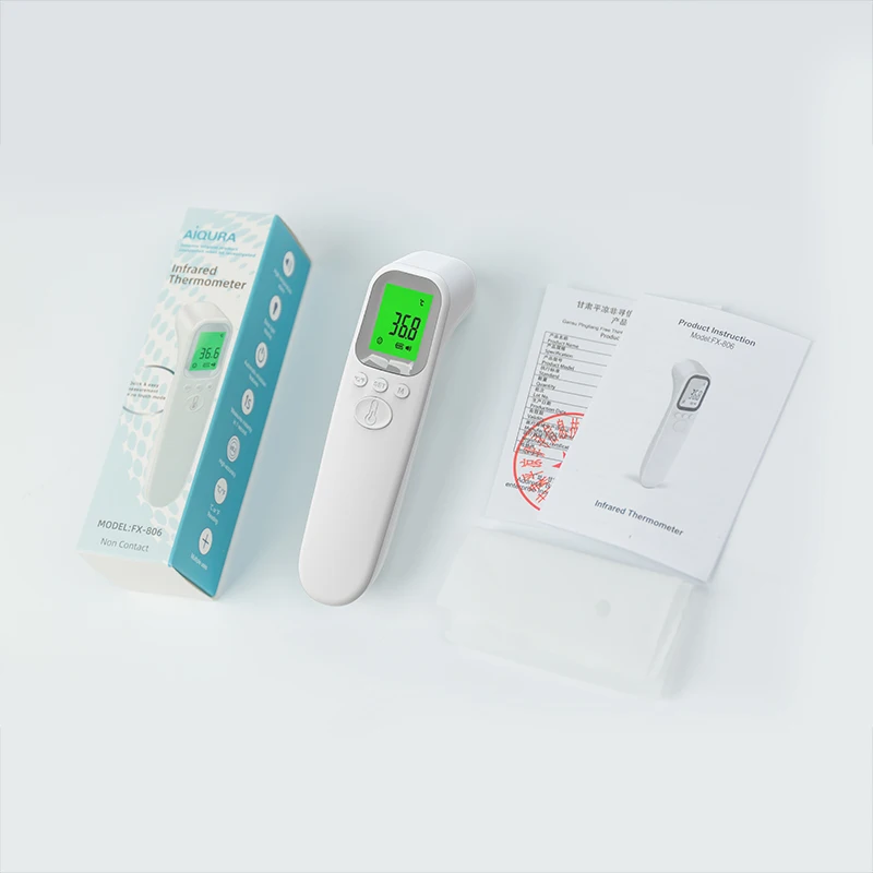 Digital Forehead Thermometer Electronic Contactless Clinical Accuracy Non-contact Body Temperature Meter Fever For Adult Child