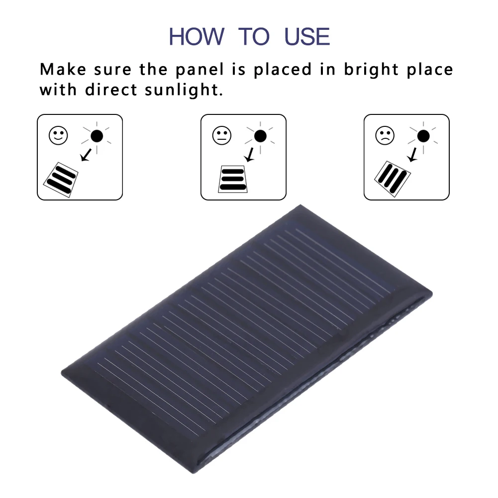 DIY Installation MA Portable Solar Charger Solar Glue Board Solar Street Lighting Energy Saving Sufficient Power